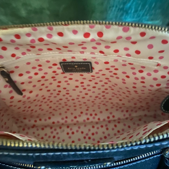 Black leather Kate Spade purse- in like new condition. - Picture 2 of 6